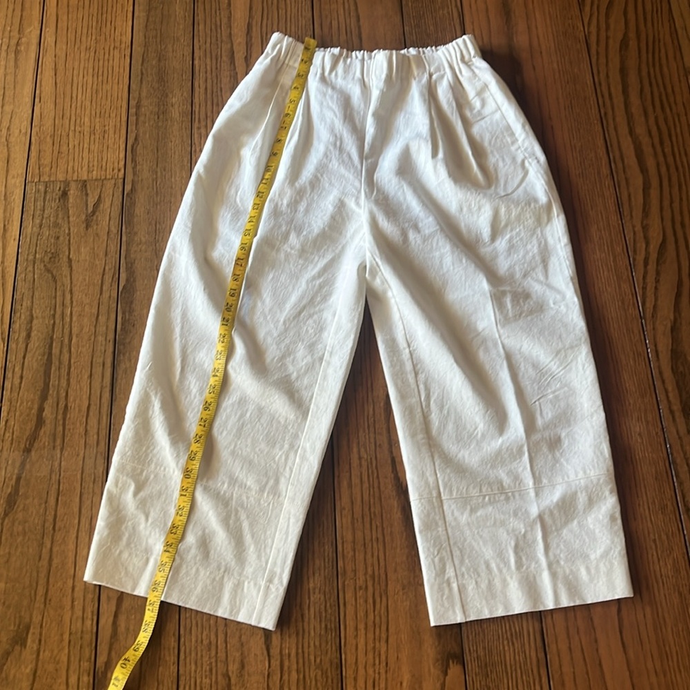 Go Lightly White Linen/ Viscose Pants, Made In USA sold - Picture 10 of 15